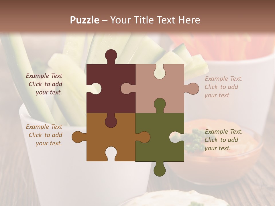 Lunch Refreshment Radish PowerPoint Template