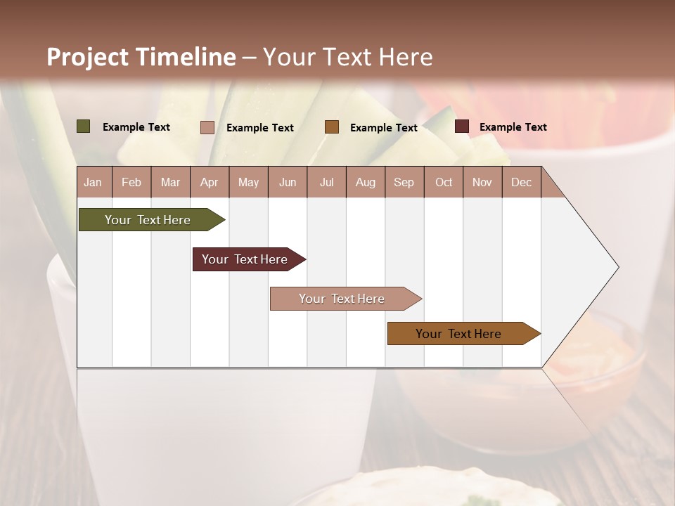 Lunch Refreshment Radish PowerPoint Template