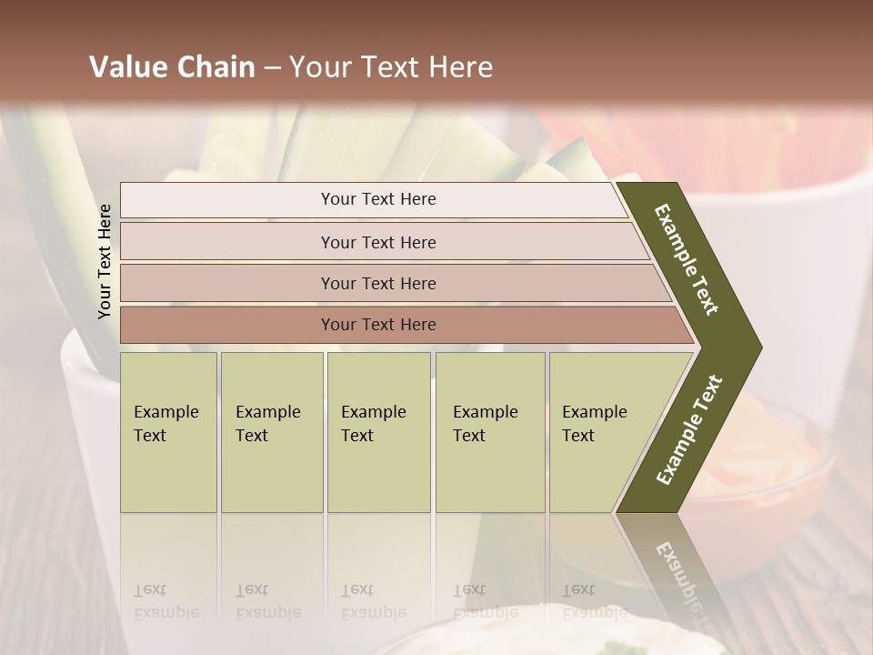 Lunch Refreshment Radish PowerPoint Template