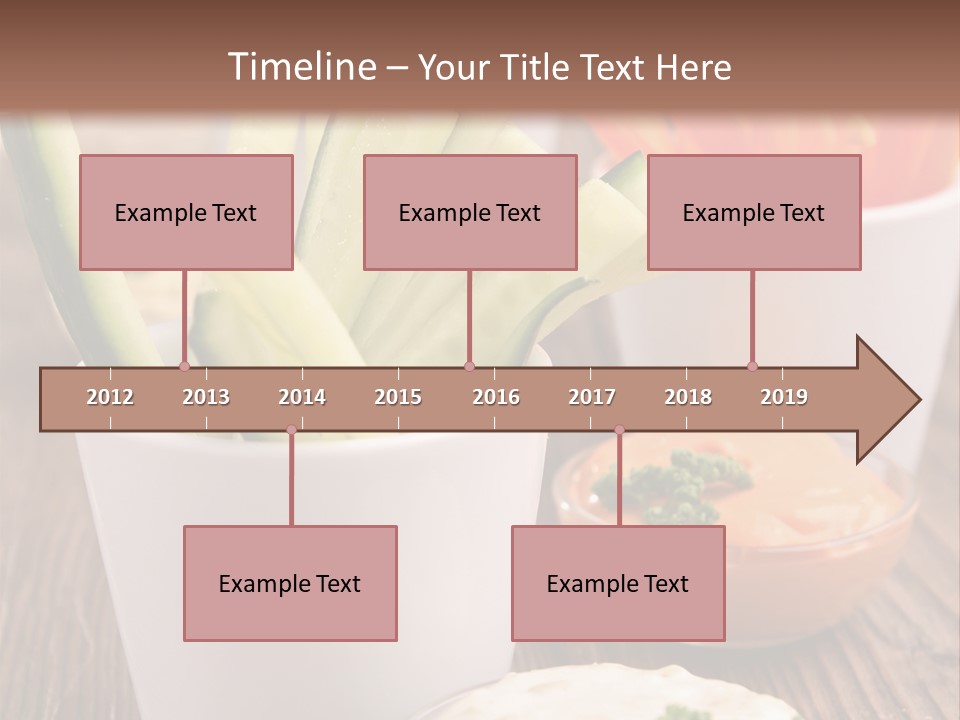 Lunch Refreshment Radish PowerPoint Template