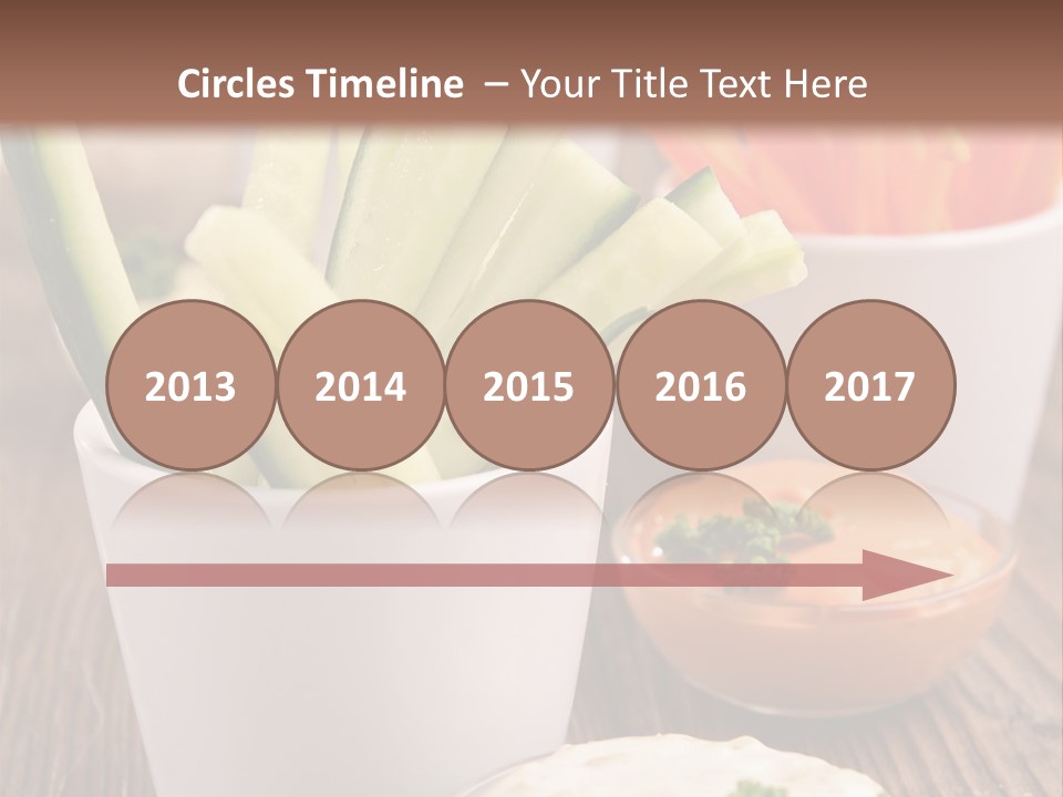 Lunch Refreshment Radish PowerPoint Template