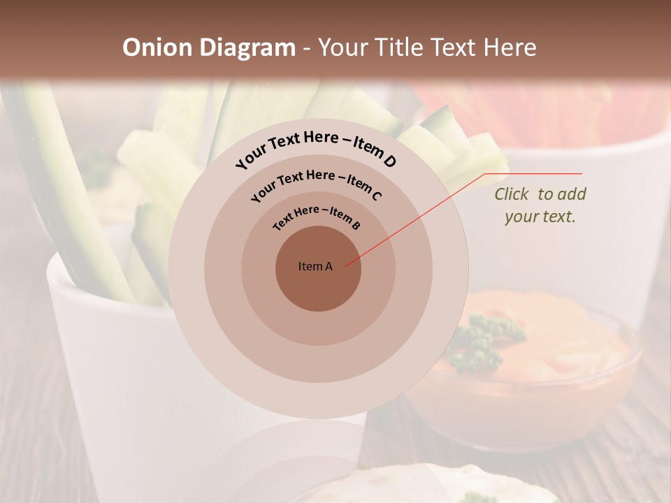 Lunch Refreshment Radish PowerPoint Template