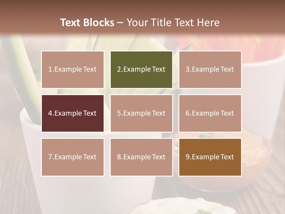 Lunch Refreshment Radish PowerPoint Template