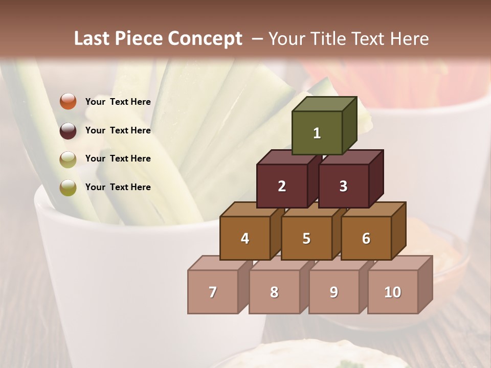 Lunch Refreshment Radish PowerPoint Template