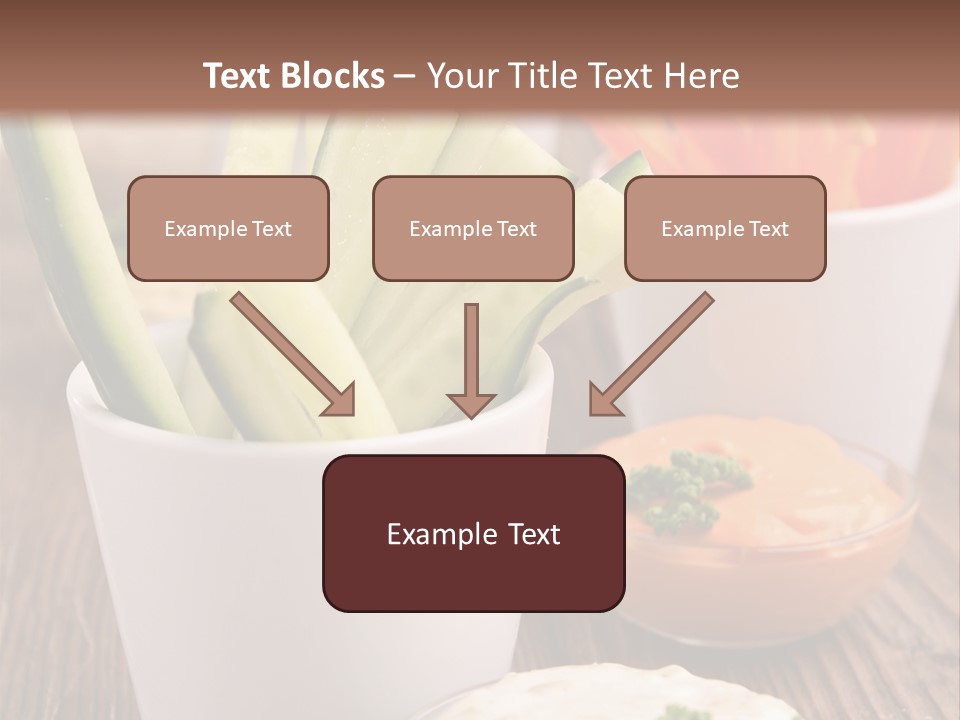 Lunch Refreshment Radish PowerPoint Template