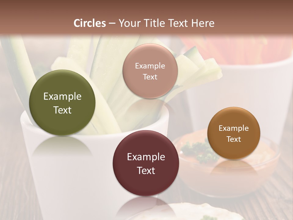 Lunch Refreshment Radish PowerPoint Template