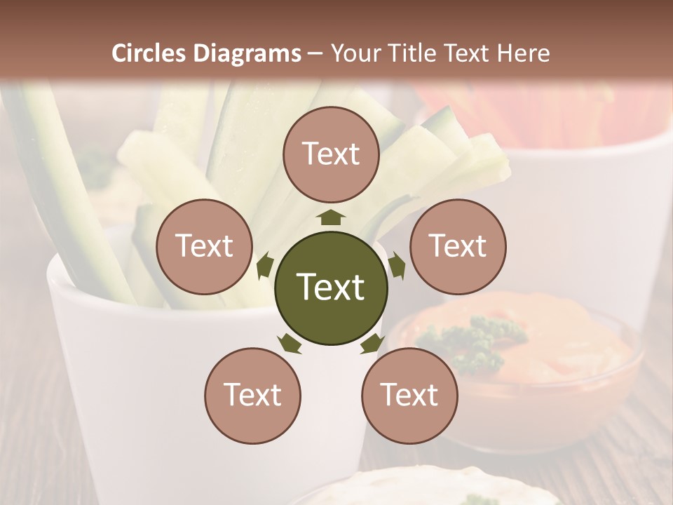 Lunch Refreshment Radish PowerPoint Template