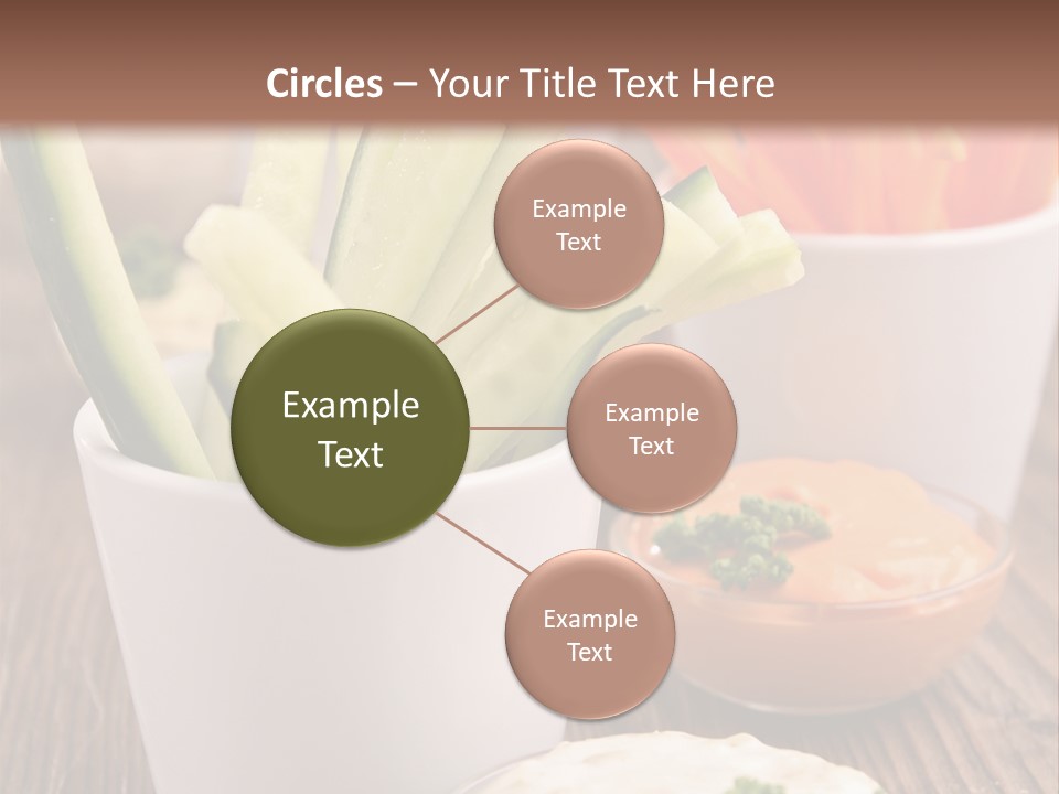 Lunch Refreshment Radish PowerPoint Template