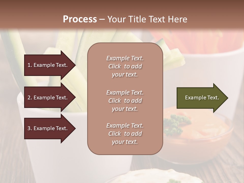 Lunch Refreshment Radish PowerPoint Template