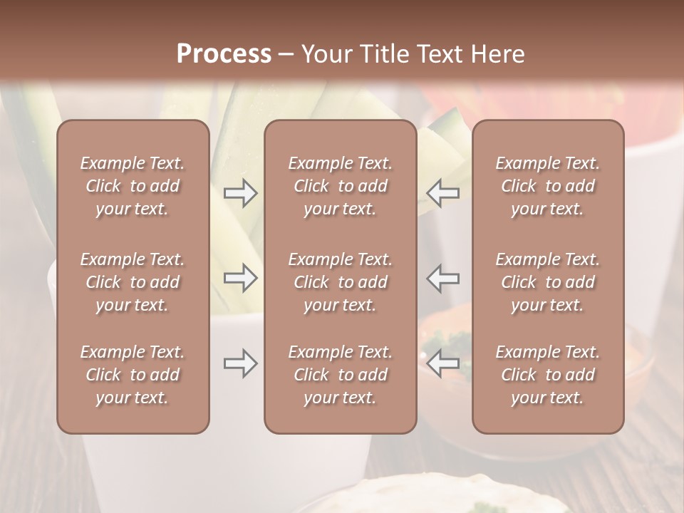 Lunch Refreshment Radish PowerPoint Template