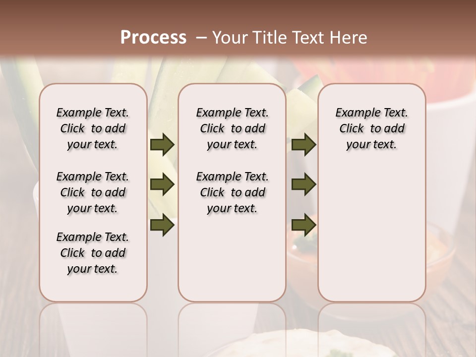 Lunch Refreshment Radish PowerPoint Template