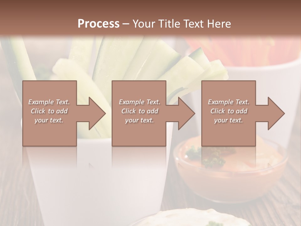 Lunch Refreshment Radish PowerPoint Template