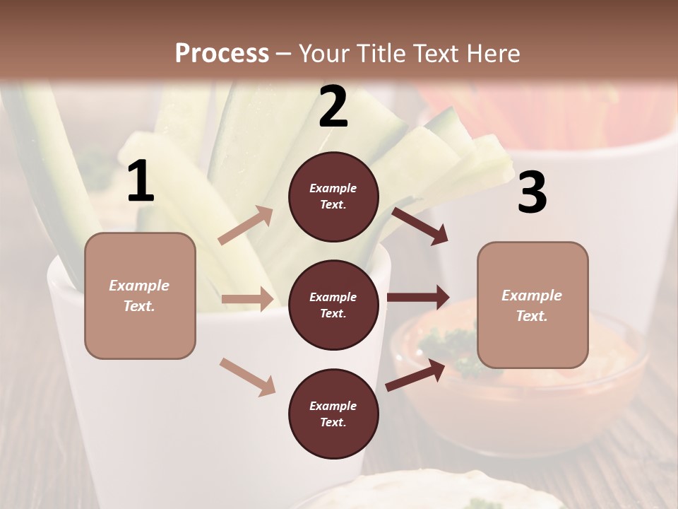 Lunch Refreshment Radish PowerPoint Template