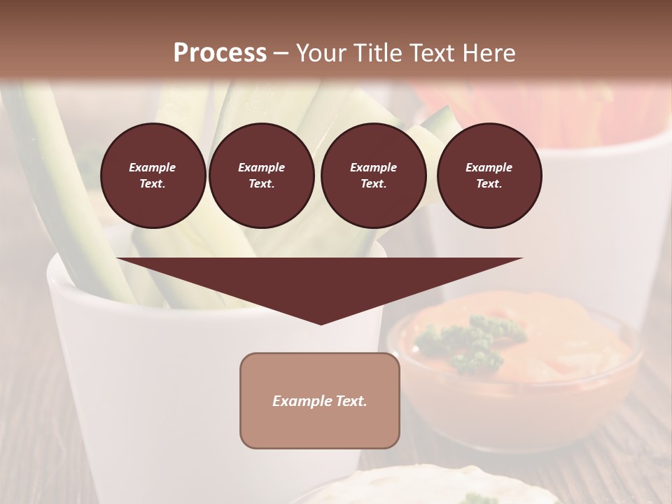 Lunch Refreshment Radish PowerPoint Template