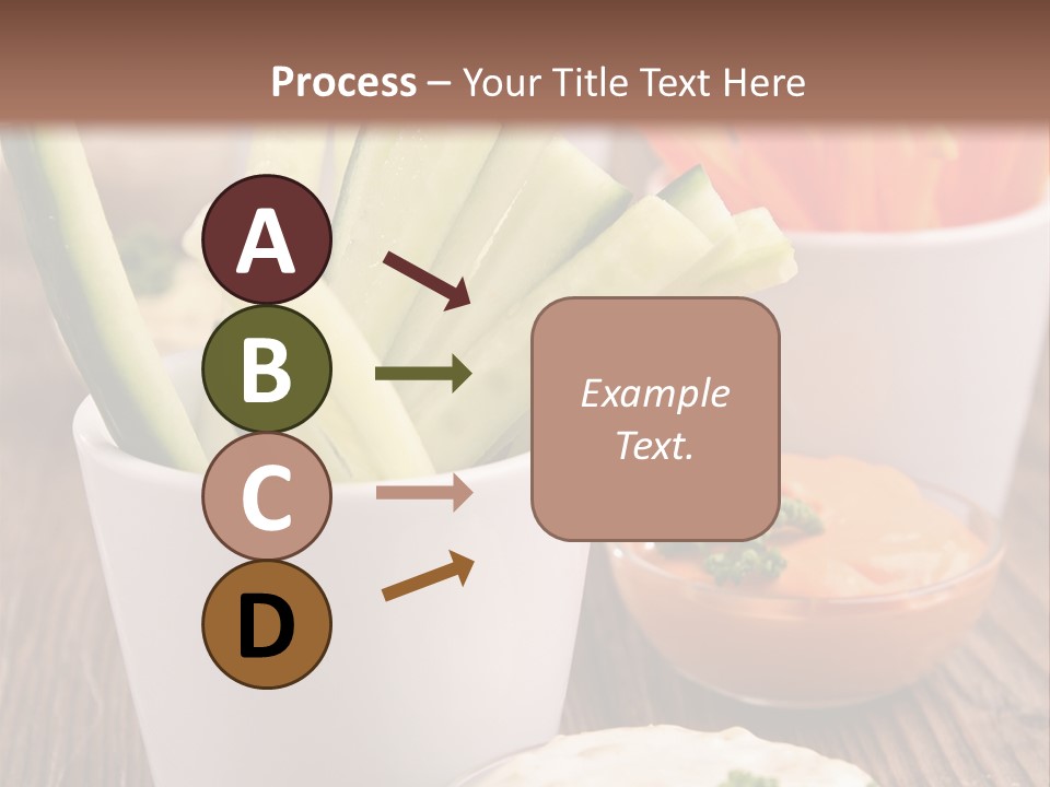 Lunch Refreshment Radish PowerPoint Template