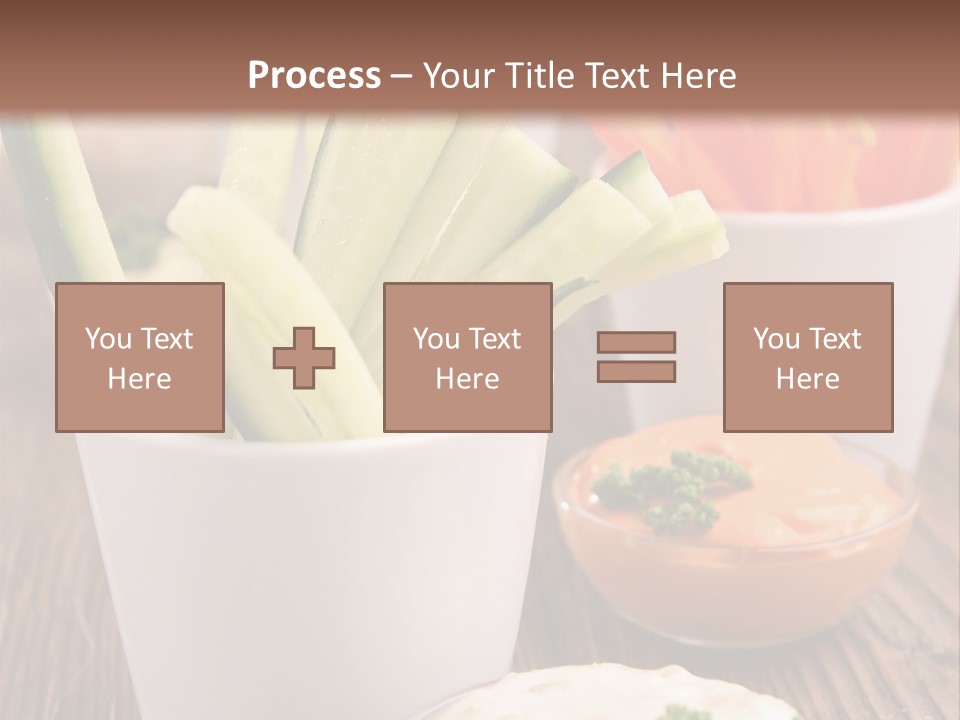 Lunch Refreshment Radish PowerPoint Template