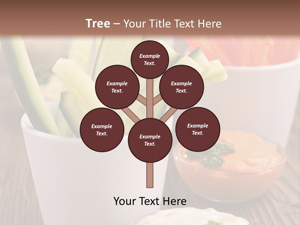 Lunch Refreshment Radish PowerPoint Template