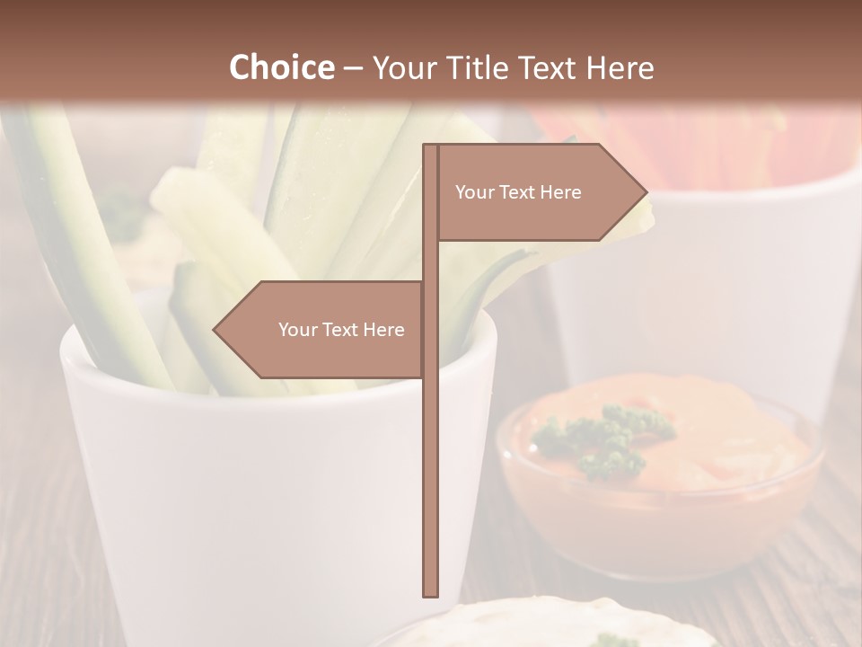 Lunch Refreshment Radish PowerPoint Template