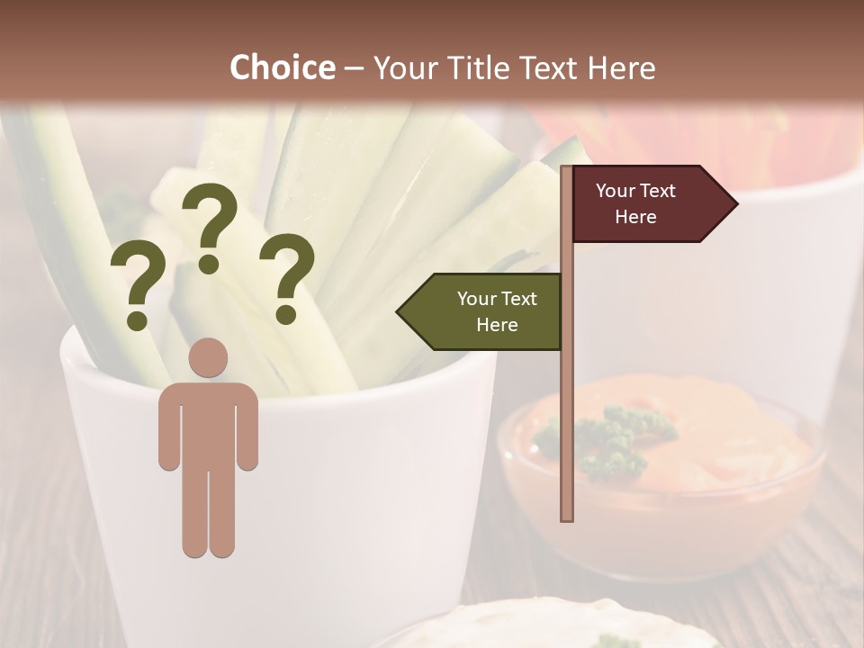 Lunch Refreshment Radish PowerPoint Template