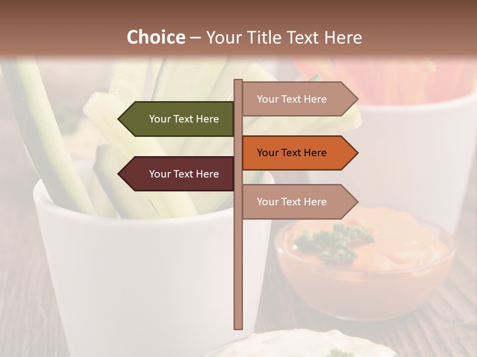 Lunch Refreshment Radish PowerPoint Template