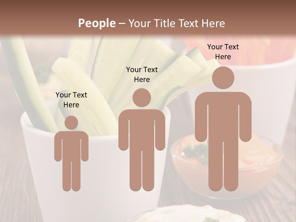 Lunch Refreshment Radish PowerPoint Template