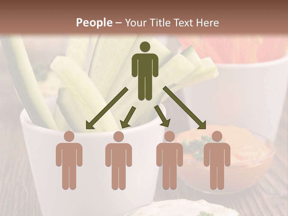 Lunch Refreshment Radish PowerPoint Template