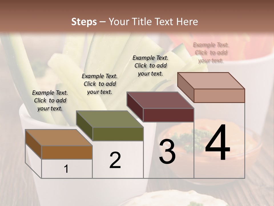 Lunch Refreshment Radish PowerPoint Template