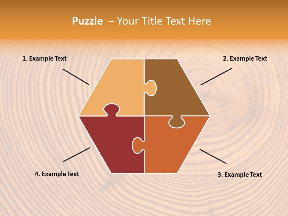 Cross Textured Rings PowerPoint Template