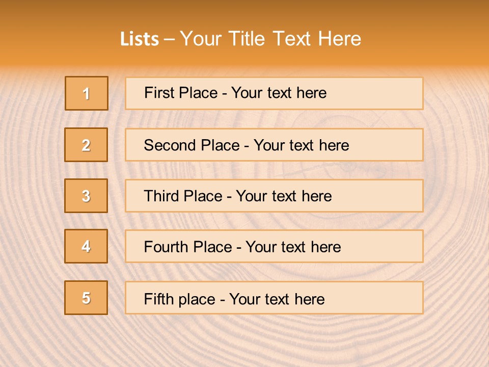 Cross Textured Rings PowerPoint Template
