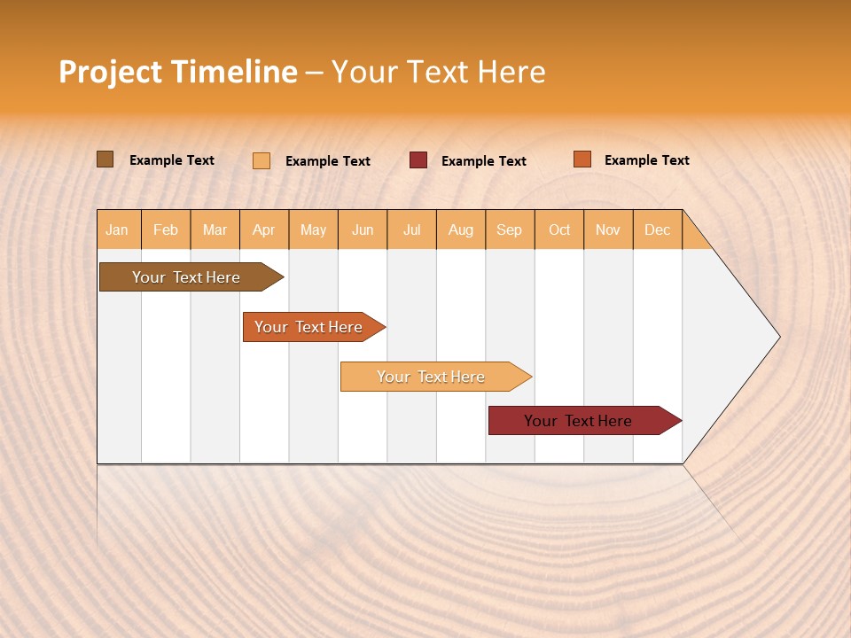 Cross Textured Rings PowerPoint Template