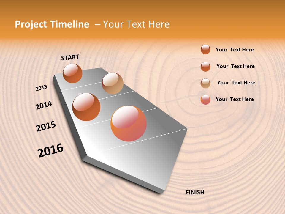 Cross Textured Rings PowerPoint Template