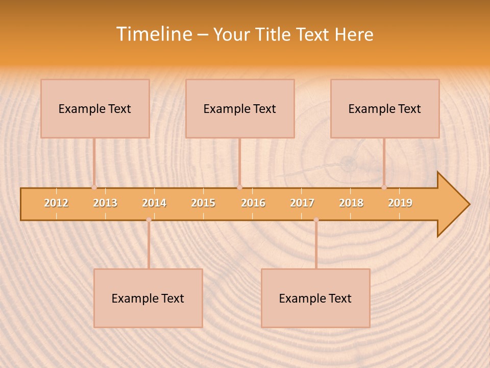 Cross Textured Rings PowerPoint Template