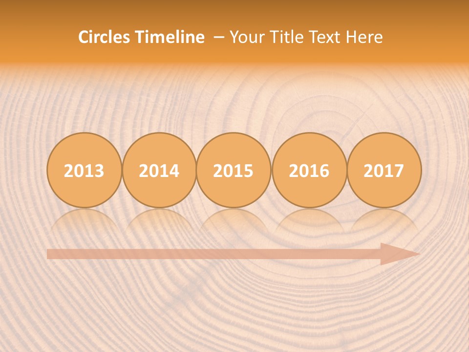 Cross Textured Rings PowerPoint Template