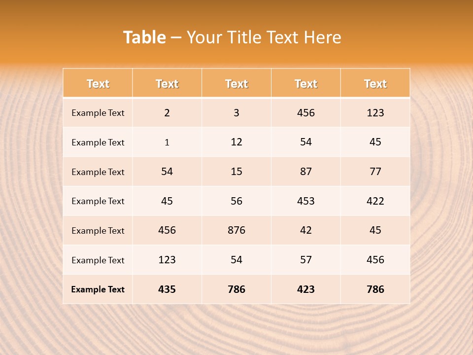 Cross Textured Rings PowerPoint Template