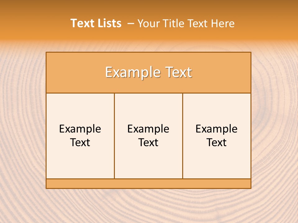 Cross Textured Rings PowerPoint Template