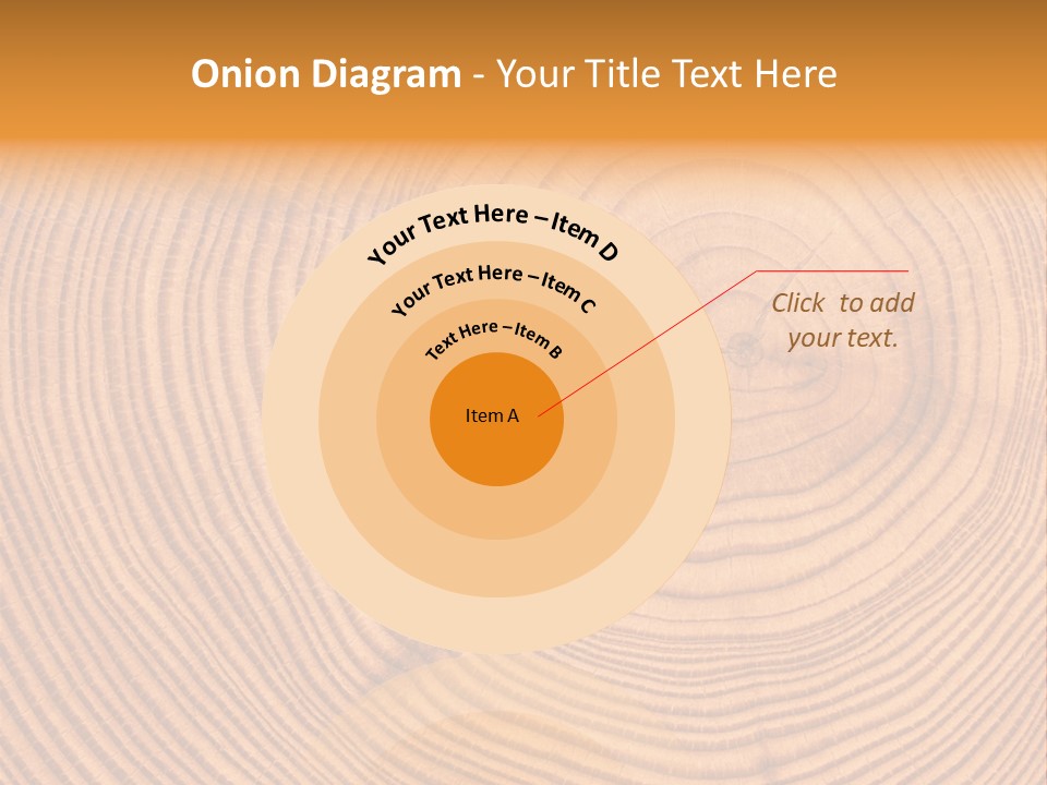 Cross Textured Rings PowerPoint Template