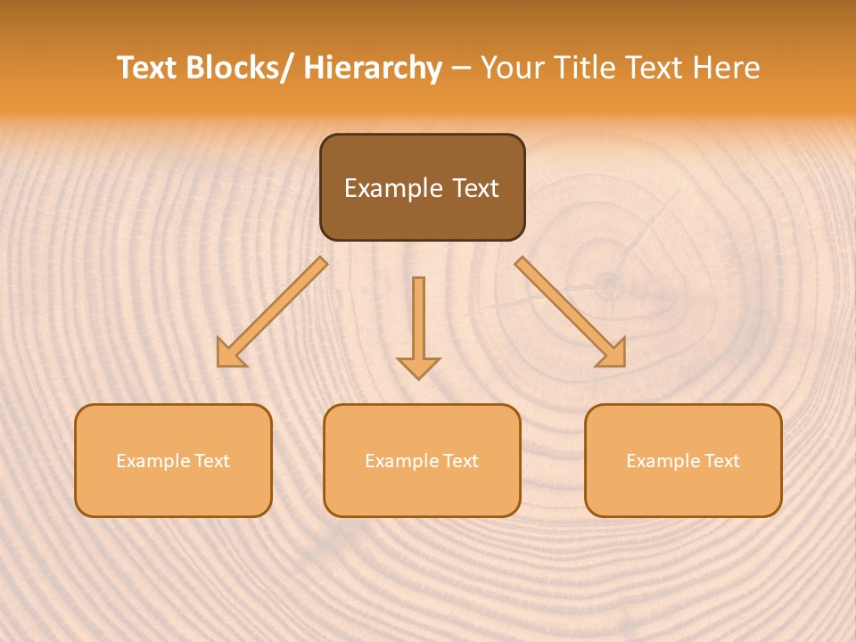 Cross Textured Rings PowerPoint Template