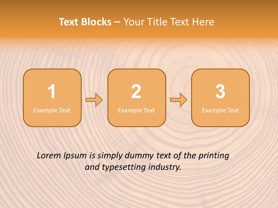 Cross Textured Rings PowerPoint Template