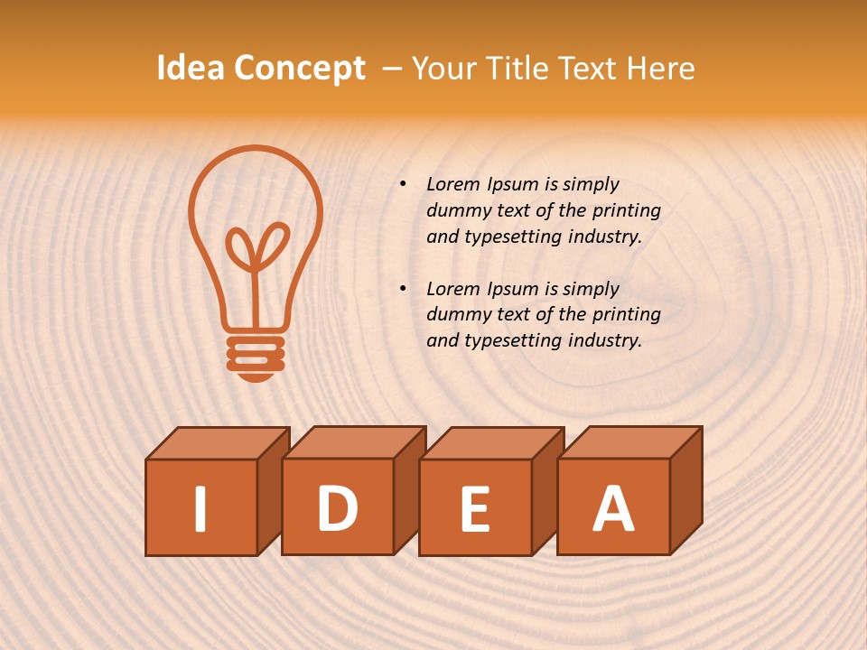 Cross Textured Rings PowerPoint Template