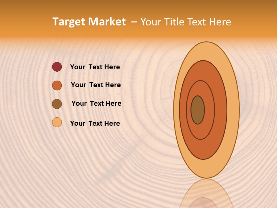 Cross Textured Rings PowerPoint Template