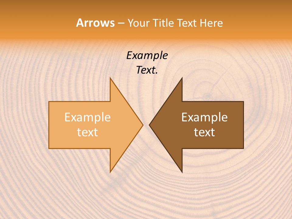 Cross Textured Rings PowerPoint Template