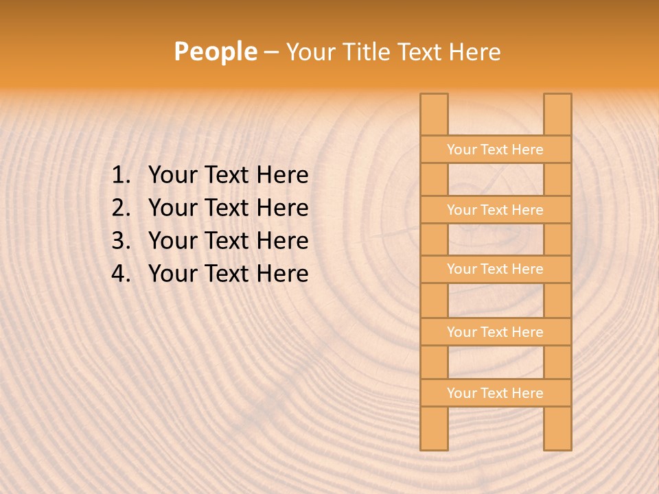 Cross Textured Rings PowerPoint Template
