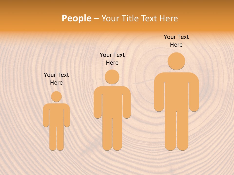 Cross Textured Rings PowerPoint Template