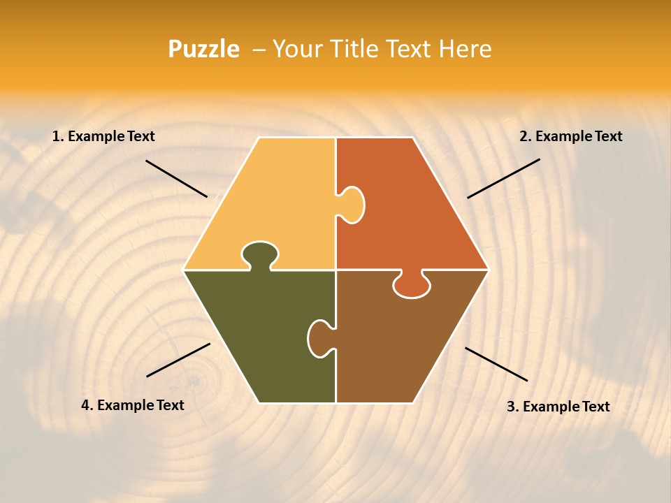 Cut Circle Process PowerPoint Template