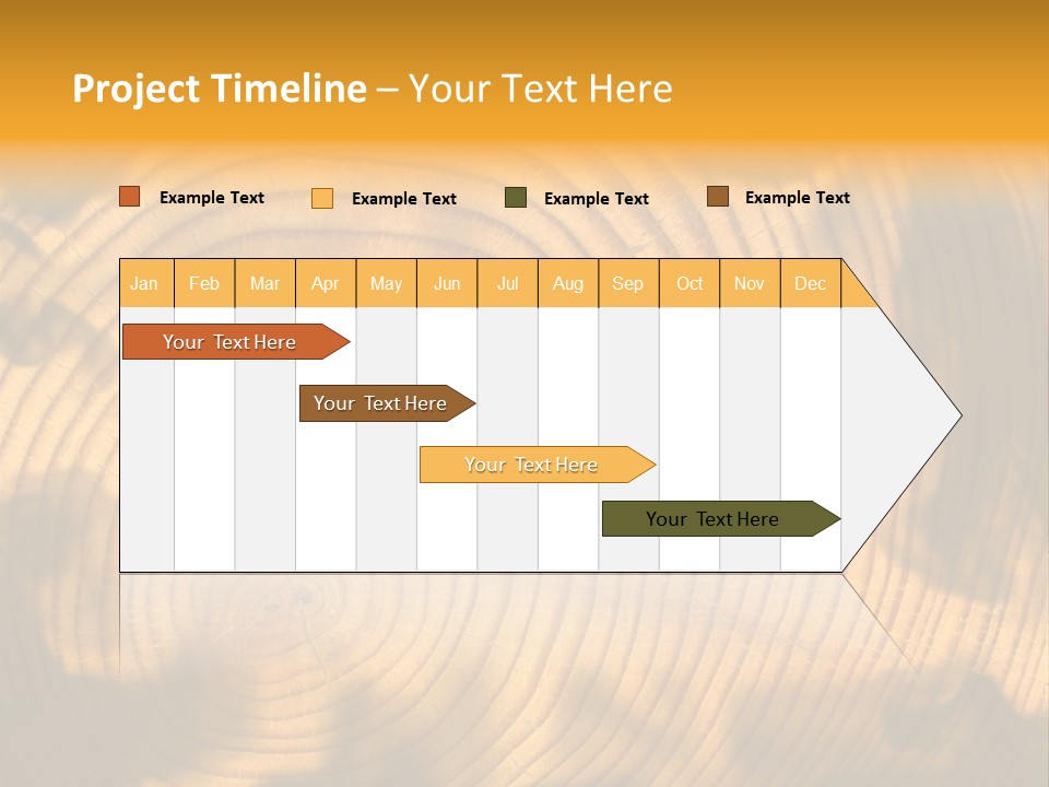 Cut Circle Process PowerPoint Template