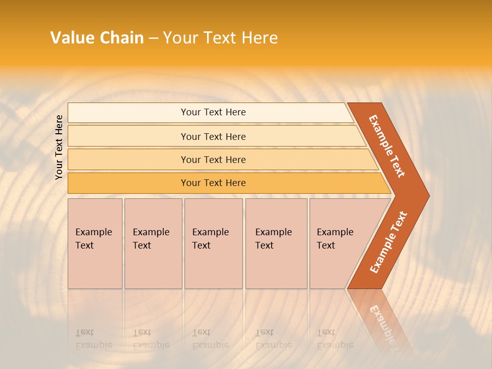 Cut Circle Process PowerPoint Template