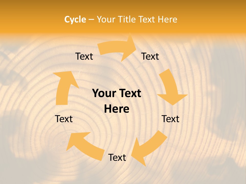 Cut Circle Process PowerPoint Template