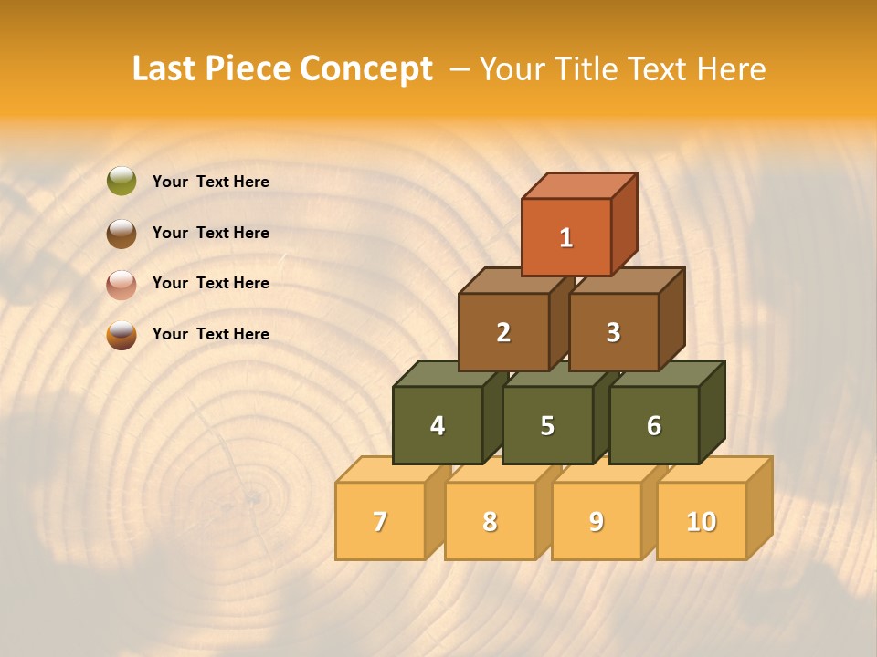 Cut Circle Process PowerPoint Template