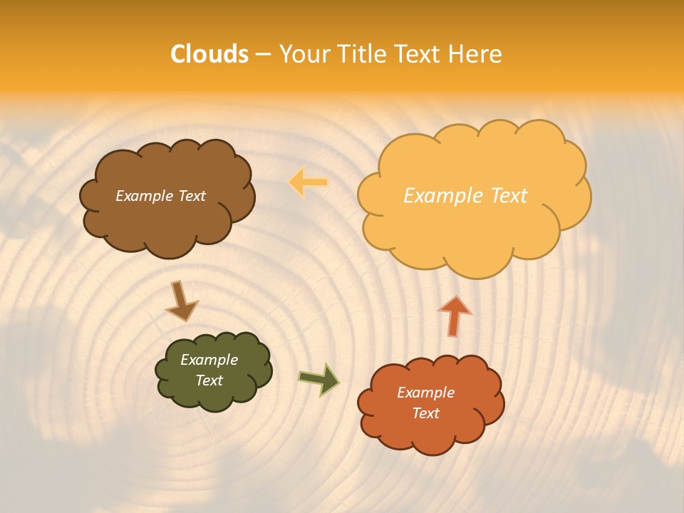 Cut Circle Process PowerPoint Template