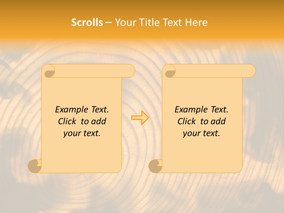 Cut Circle Process PowerPoint Template